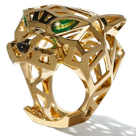 cartier jaguar ring|cartier panther ring black jasper.